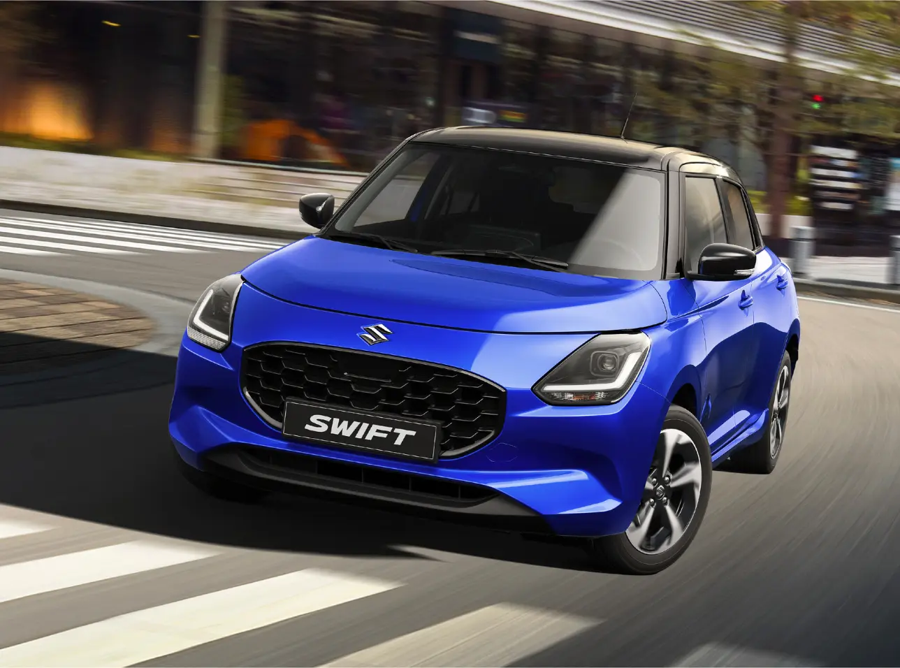 Suzuki Swift 2024 vận hành linh hoạt trong phố đông